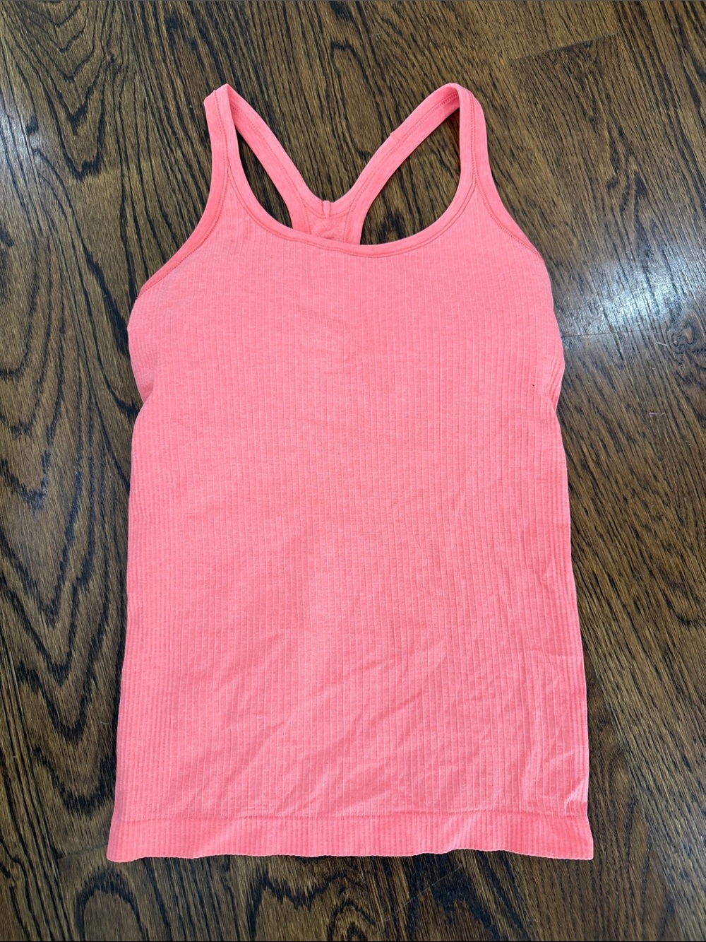 lululemon athletica Ribbed Racerback Tank - Coral
